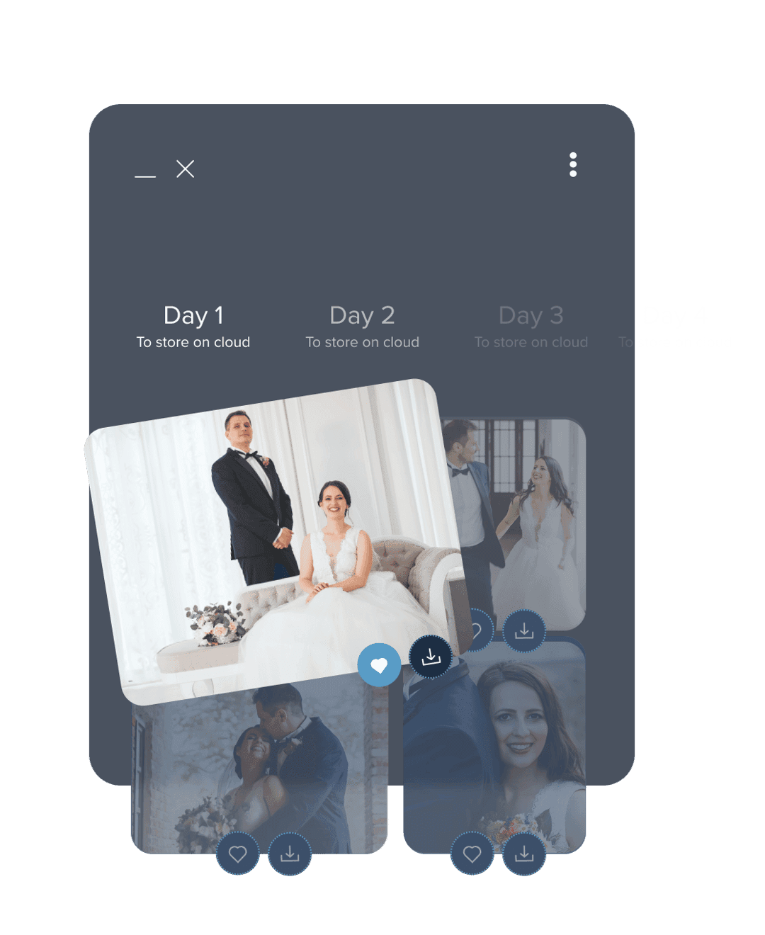 Photo selection interface demonstration