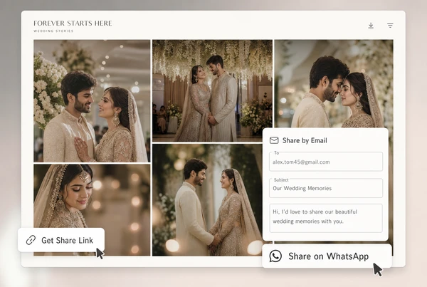 Online gallery sharing that drives client enquiries
